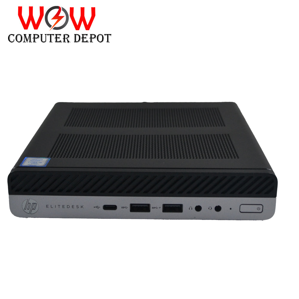 HP EliteDesk 800 G5 Mini PC Intel i5 9500T 3.70GHz 16gb 256gb PCIe