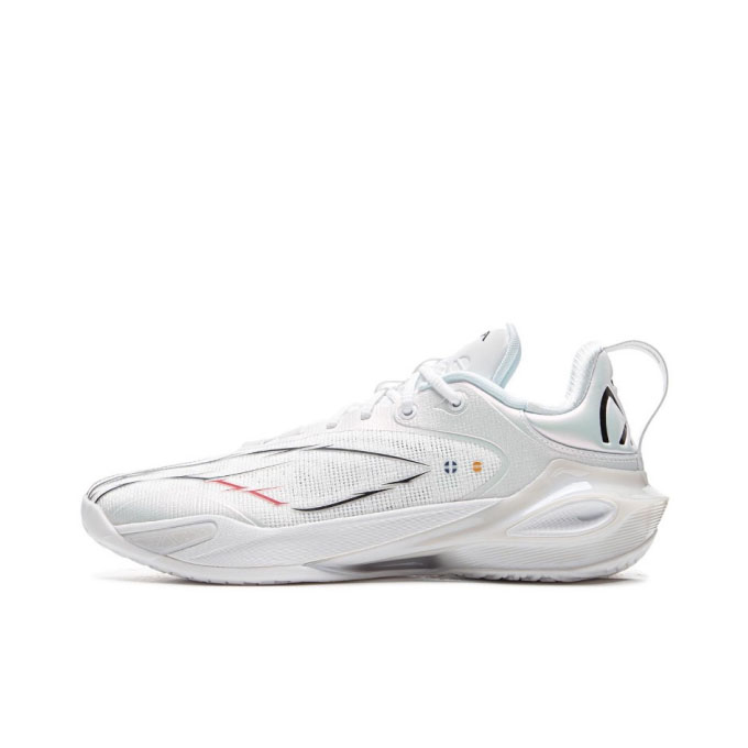 LiNing Speed 11 Low Standard White Double Boom Basketball Shoes