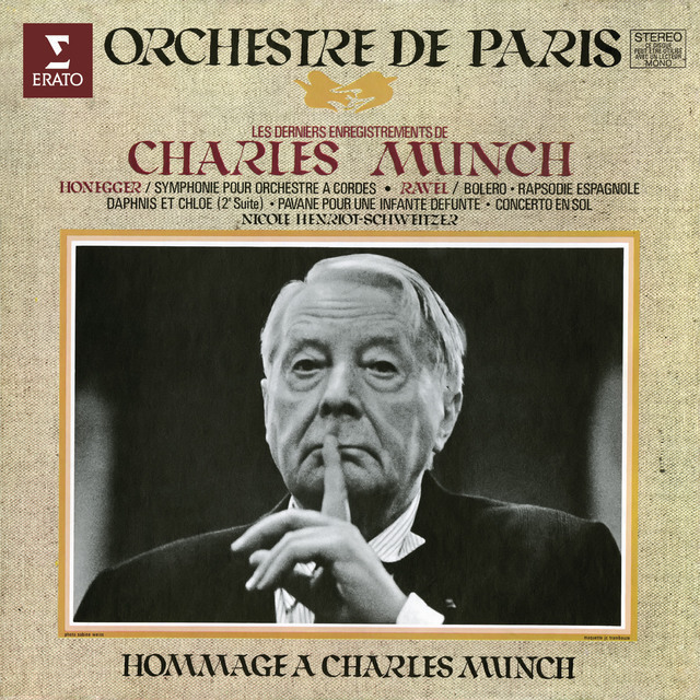 Charles Munch / シャルル・ミュンシュ「Honegger：Symphony No.2 for