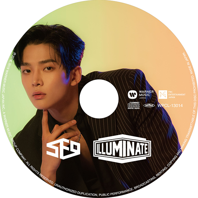 SF9「ILLUMINATE（RO WOON：完全生産限定ピクチャーレーベル盤