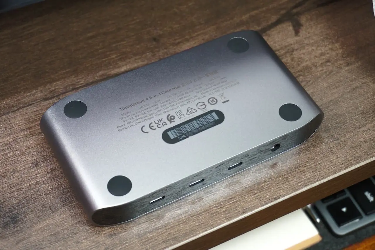 Belkin 5-in-1 Thunderbolt 4 ドッキングステーション レビュー | 96W