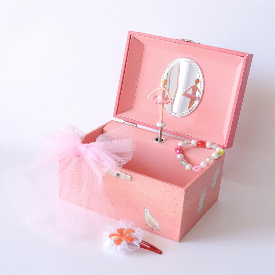 ANNY WOOD 指輪 宝飾品収納 オルゴール アクセサリー 小物入 宝物