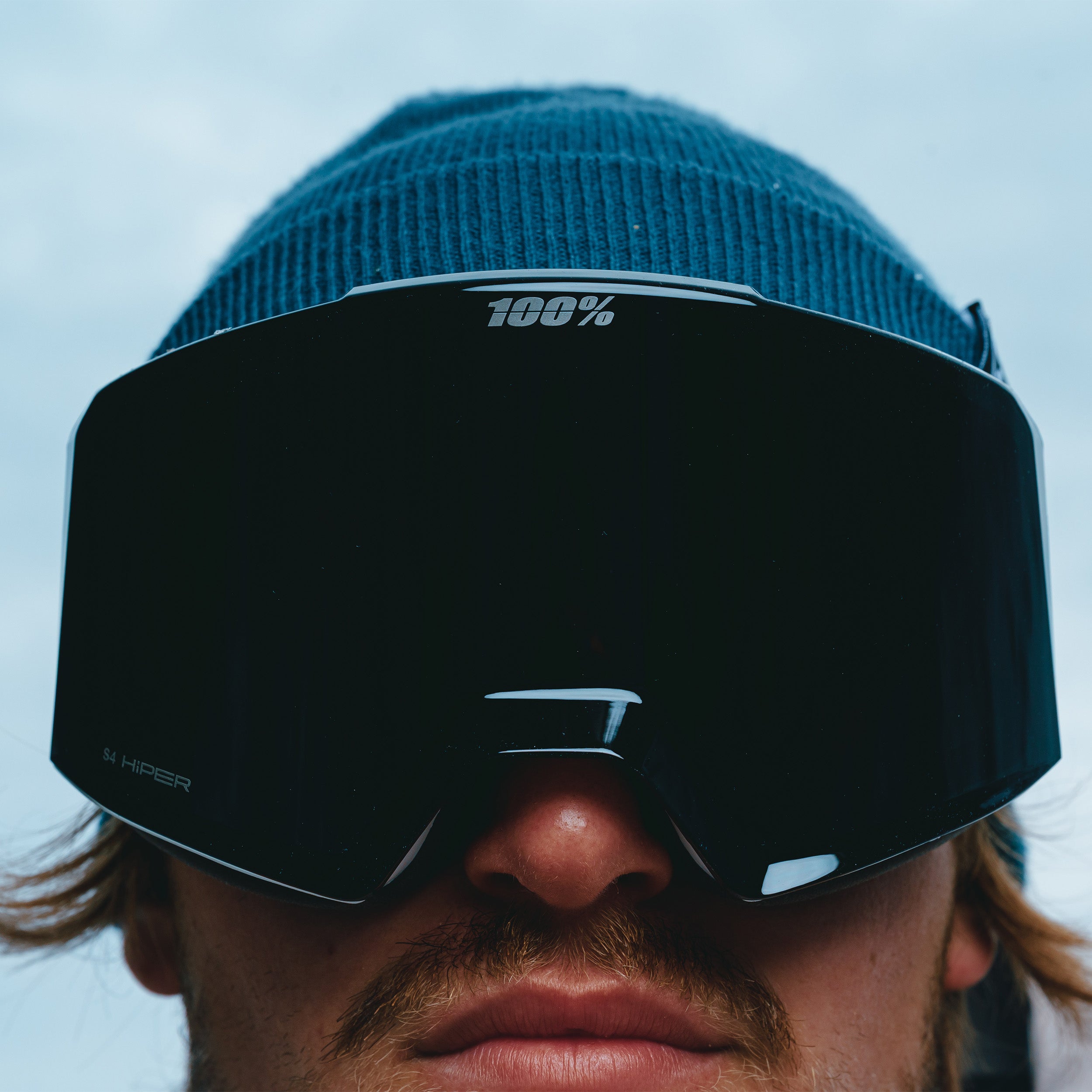 NORG Goggle Essential White/Black – 100%