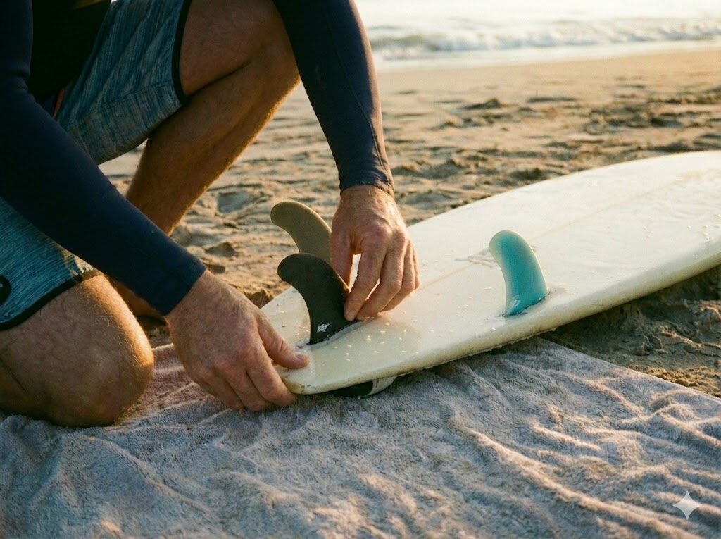 完全網羅】ビーチアクセスのフィンの選び方と交換方法｜互換性や対応表