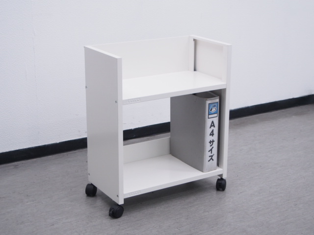 ラックワゴン アスプルンド スチールデスク下ワゴン[通販カタログ掲載