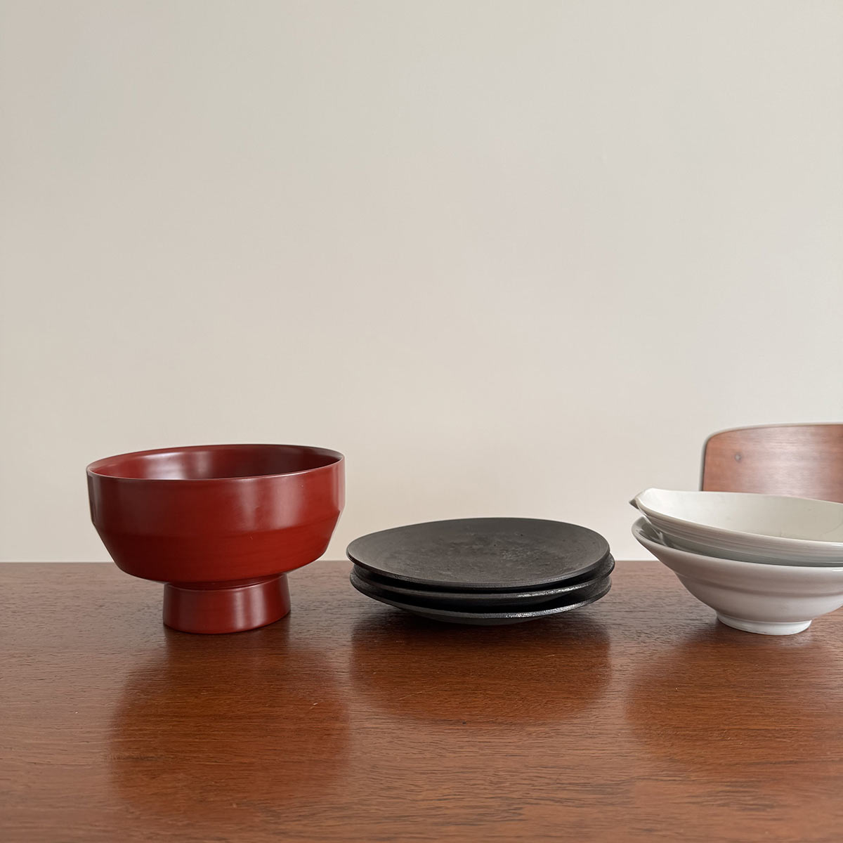 田代淳さんのお椀、わたしの使い方 伊藤まさこ 02 いつもの料理で