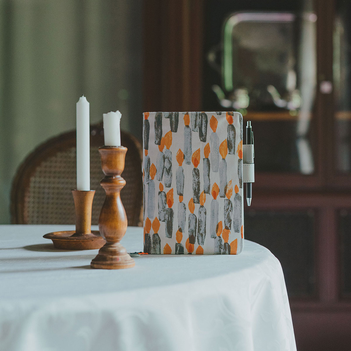 ミナペルホネン candle スノーキャンドル トレイ トレー 菱形 ミナ