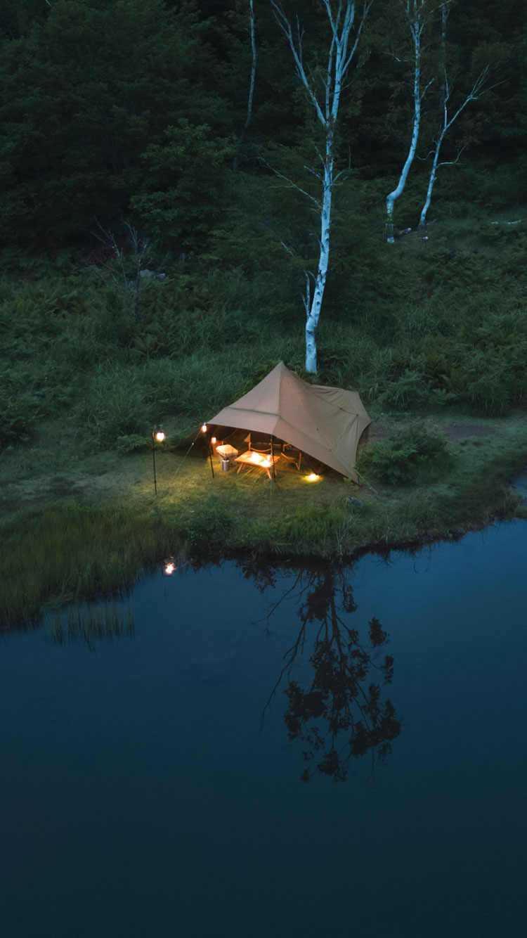 yozora / はじまりのテント「kohaku」ができました。 - ほぼ日刊イトイ新聞