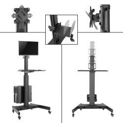 【よっちゃん】モニター 移動式スタンド 移動式スタンド | レンタルモニター.comレンタルモニター.com