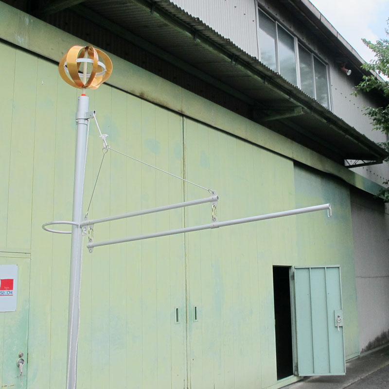 武者幟用器具・掲揚装置・引上げ金具が安い ～広島市の人形問屋十二段屋