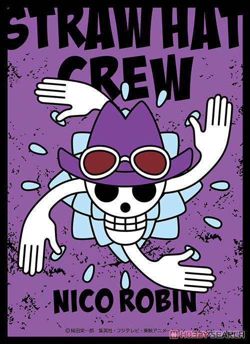 キャラクタースリーブ ワンピース ＜海賊旗＞ ニコ・ロビン (EN-872