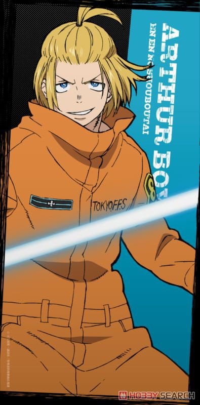 炎炎ノ消防隊 スポーツタオル アーサー・ボイル (キャラクターグッズ