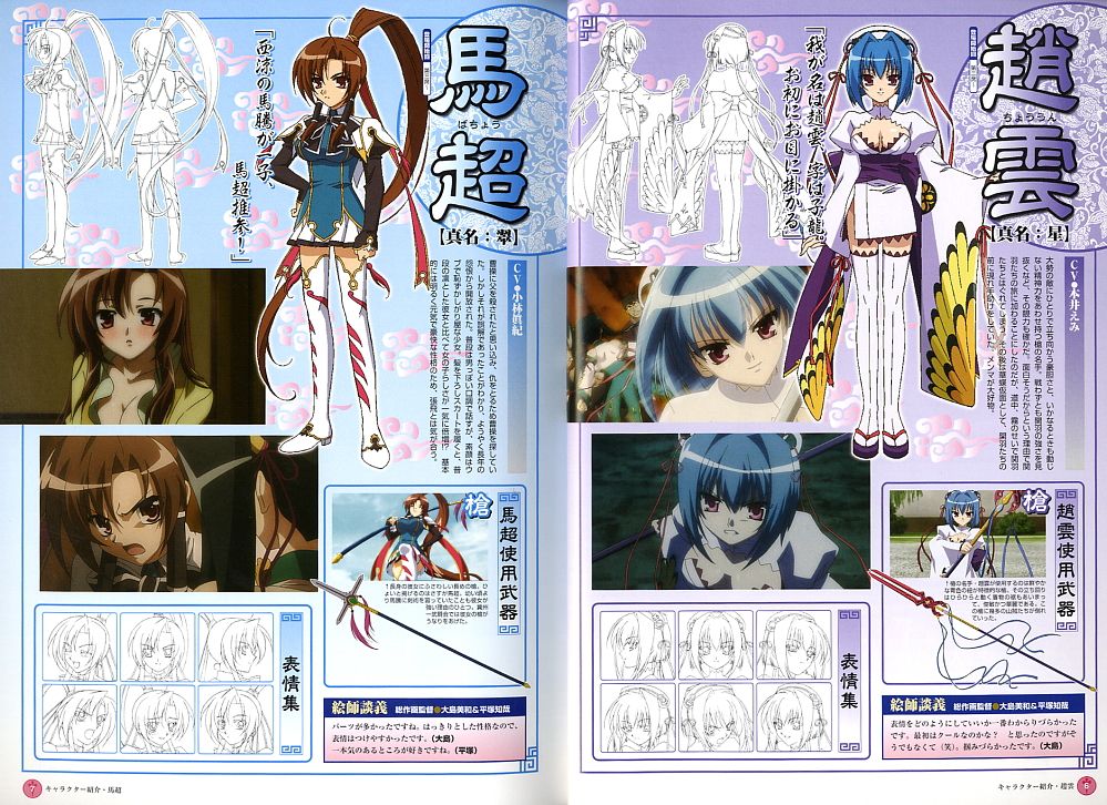 TVアニメ 恋姫無双 ビジュアルガイドブック (画集・設定資料集