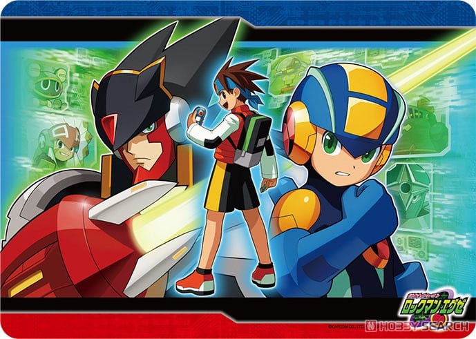 キャラクター万能ラバーマット ロックマン エグゼ 「チーム オブ