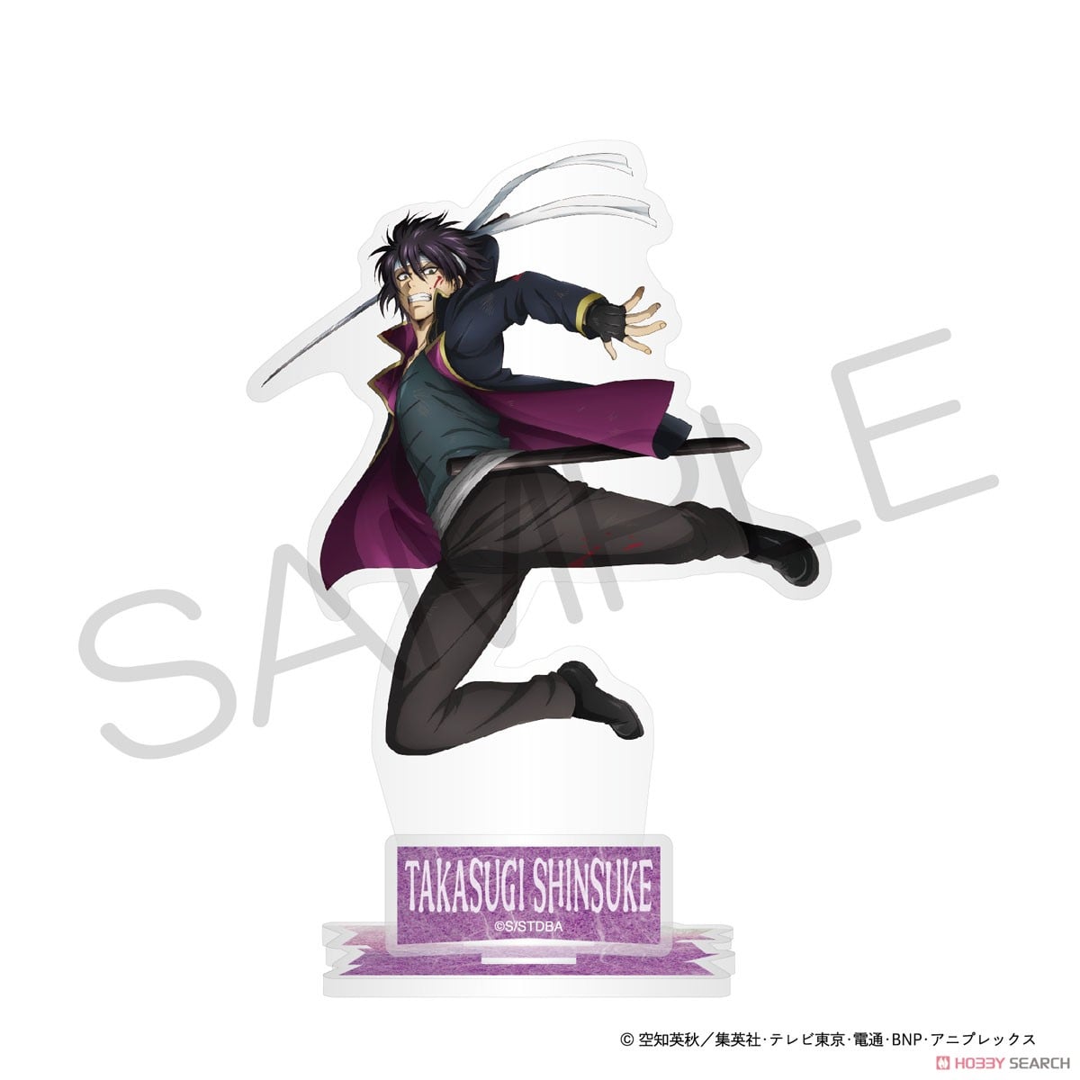 銀魂 アクリルスタンド 戦闘ver. 高杉晋助 (攘夷四天王) (キャラクター