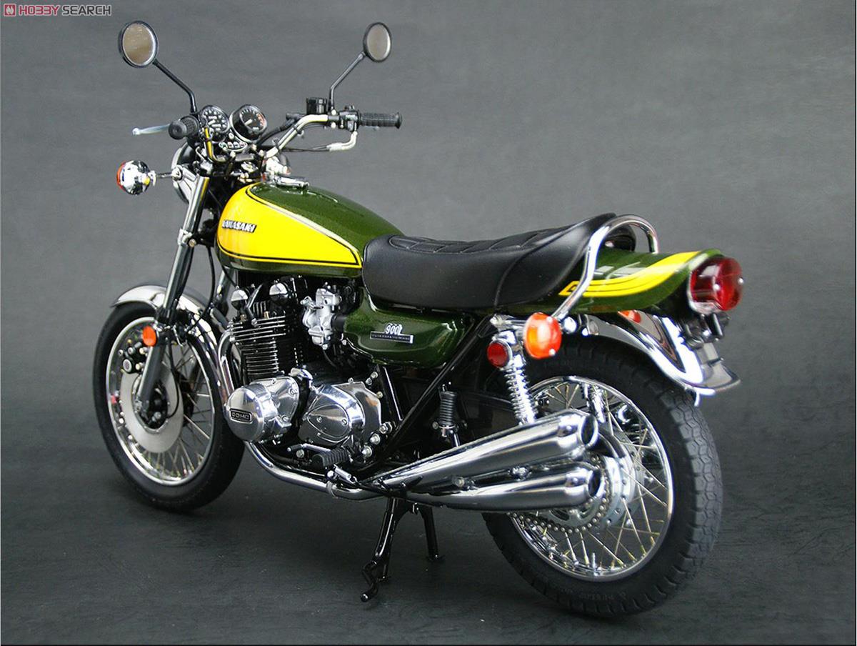 ミュージアムモデル KAWASAKI 1972年式 Z1 キャンディトーンイエロー