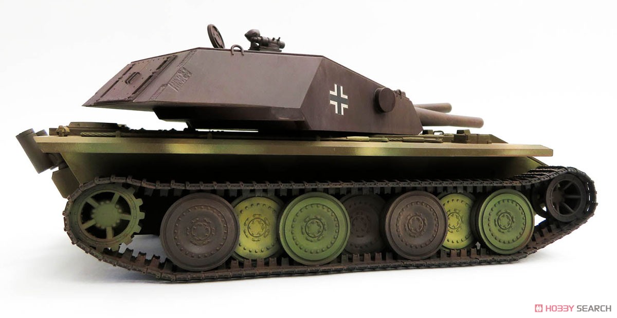 ドイツ軍 E-60突撃戦車12.8cm 2連装短砲身砲塔型 (プラモデル