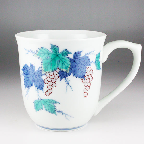 今右衛門窯 錦葡萄絵碗 – ギャラリー一番館オンラインショップ