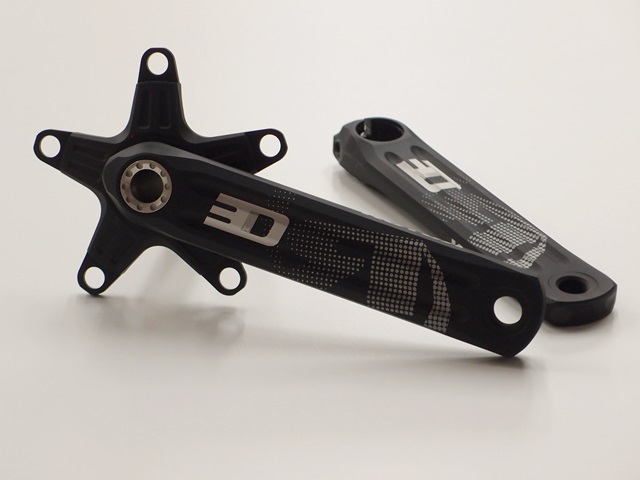 カスタム感あふれる「ROTOR 3D CRANK」