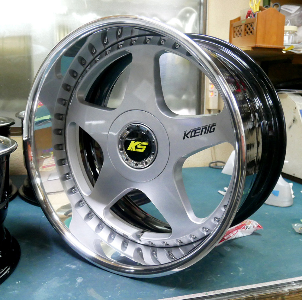 SSRケーニッヒ2Ps19インチ他店修理手直しからのリフレッシュ・リメーク