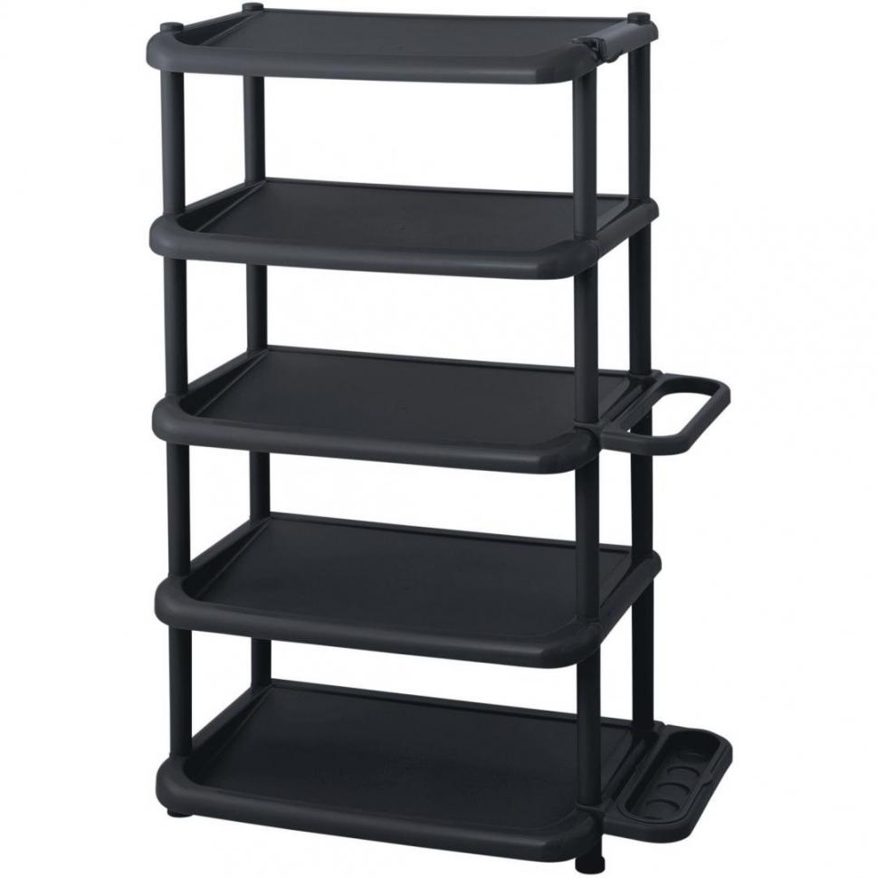 シューズラック バリューW5段 BK | TWO-ONE STYLEネット