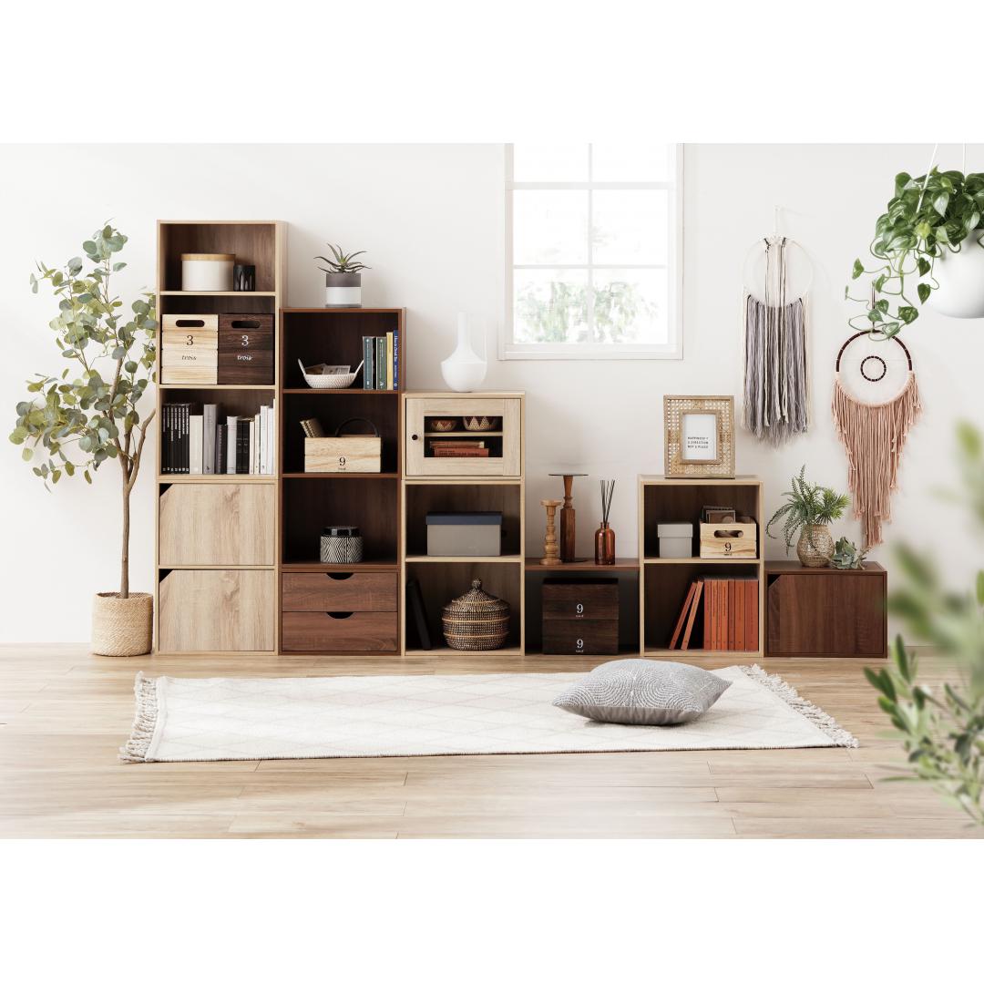 ピタッと収納ボックス NピタボCB-3 OAK | TWO-ONE STYLEネット