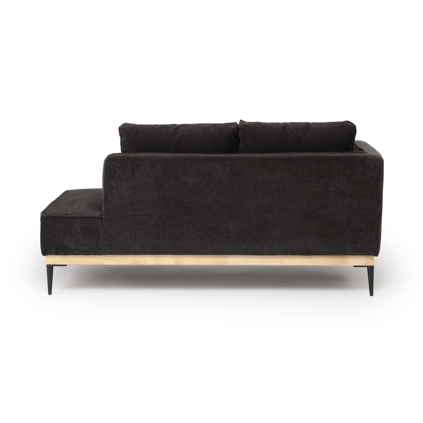 コーナーソファ2点セット NFベル2P左 BK | TWO-ONE STYLEネット