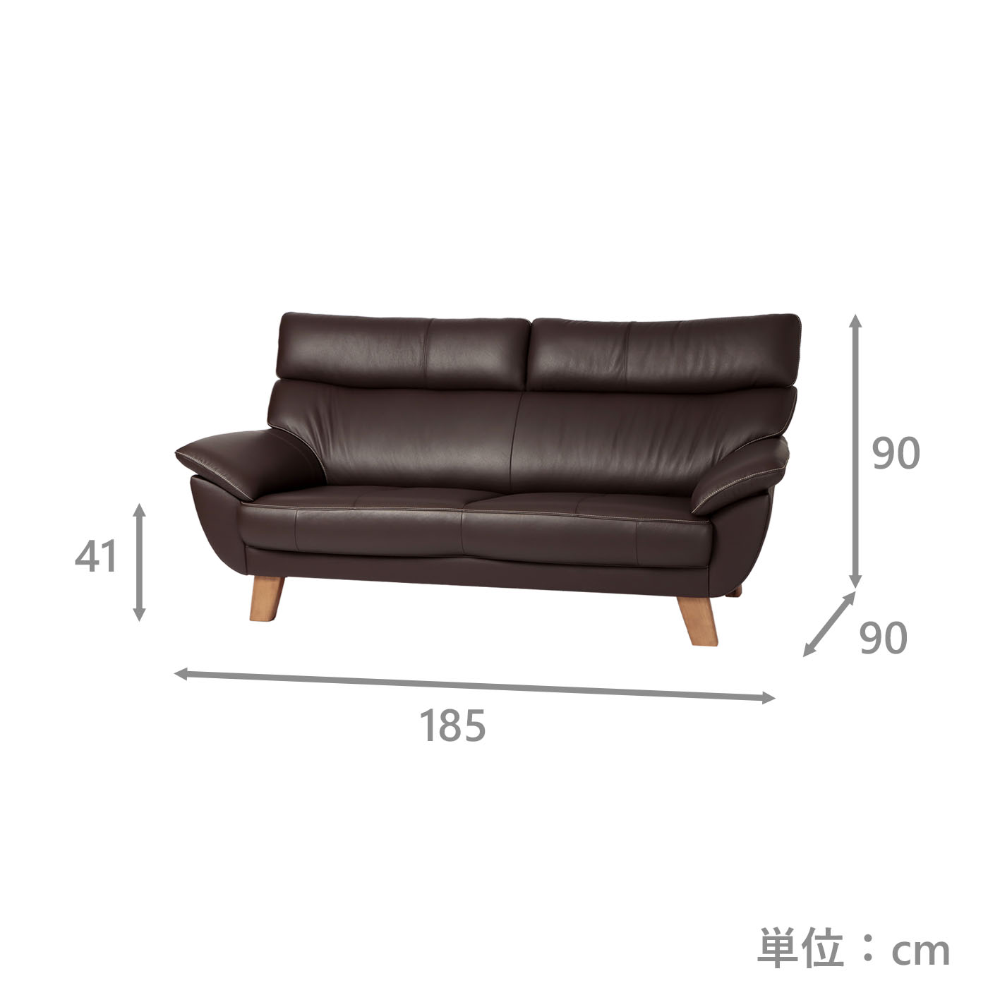 3人掛ソファ J-アリーナ3P(Z17203WHG) | TWO-ONE STYLEネット