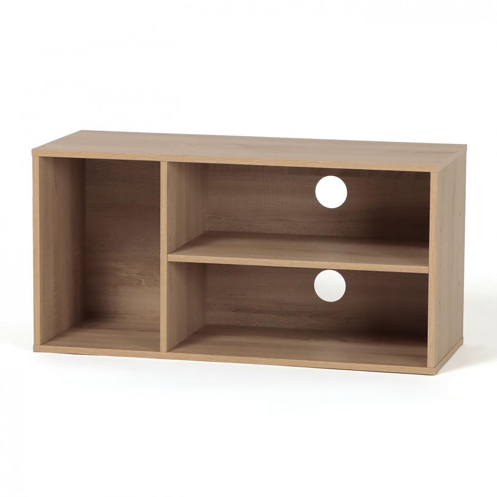 ピタッと収納ボックス NピタボTV OAK | TWO-ONE STYLEネット