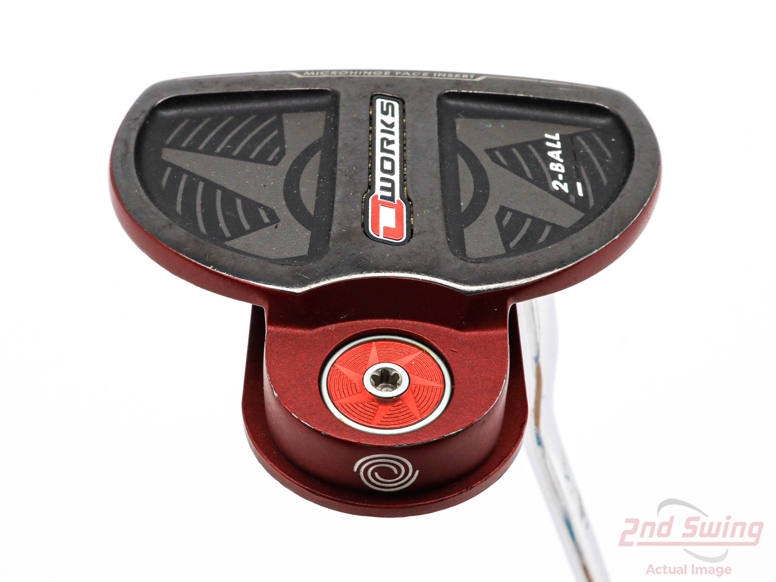Odyssey O-Works Red 2-Ball Putter (D-92546050561) | 2nd Swing Golf