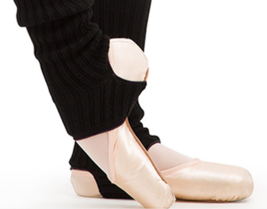 repetto 】 レペット バレエ レッグウォーマー 膝下丈 (かかとに穴あり