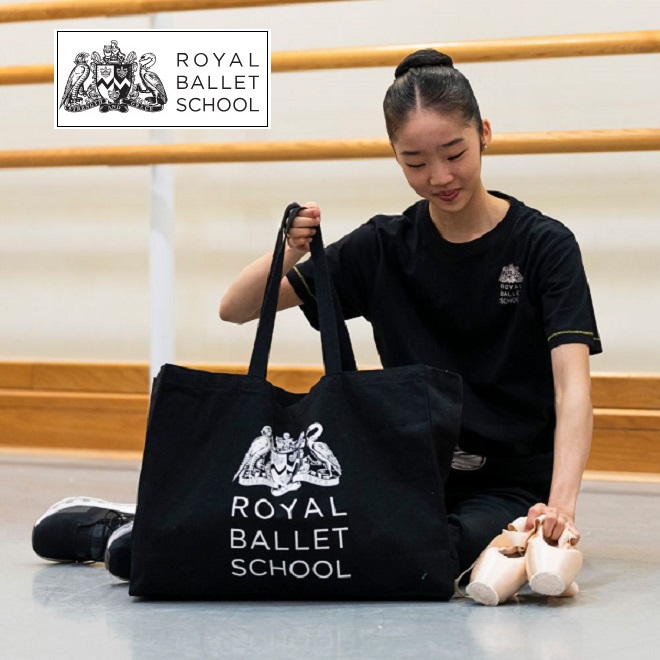 ロイヤルバレエスクール】大容量 バレエ トートバッグ LLサイズ