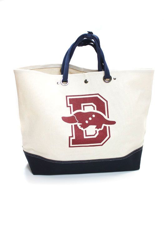 rough & swell - Duckbills Tote キャンバストートバッグ (ネイビー