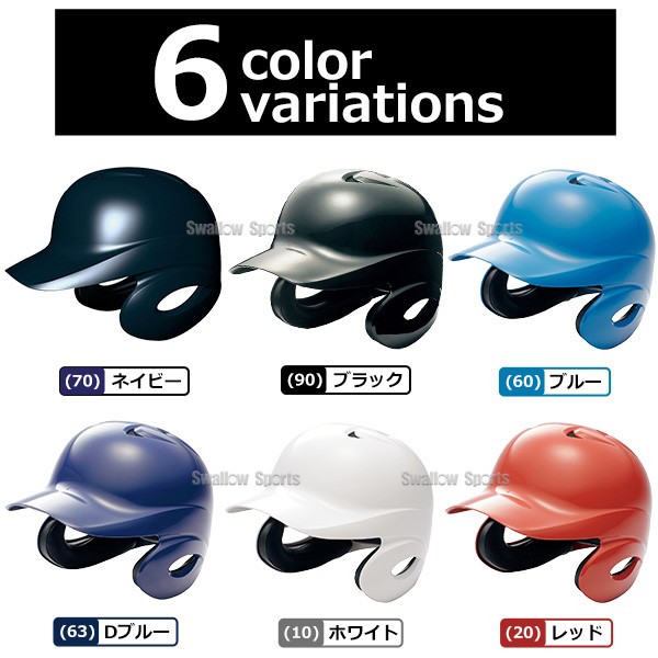 SSK エスエスケイ JSBB公認 軟式 打者用 ヘルメット 両耳付き