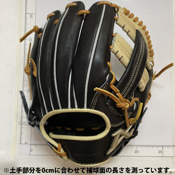 野球 アトムズ 軟式グローブ 湯もみ型付け済 プロモデル 内野手用