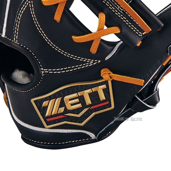 野球 ゼット 限定 硬式グローブ グラブ 二塁手用 遊撃手用