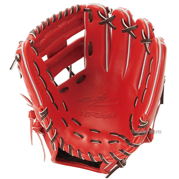 野球 ハイゴールド 軟式グローブ グラブ 己極 SRバーニングオレンジ