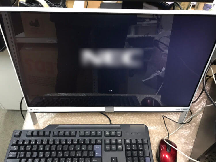動作確認済】NEC PC-DA700HAW 一体型デスクトップパソコン PC