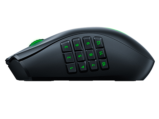 Razer，新型多ボタンマウス「Naga Pro」を発表。独自ワイヤレス接続