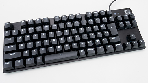1万円前後で買いやすいLogicool製メカニカル10キーレスキーボード