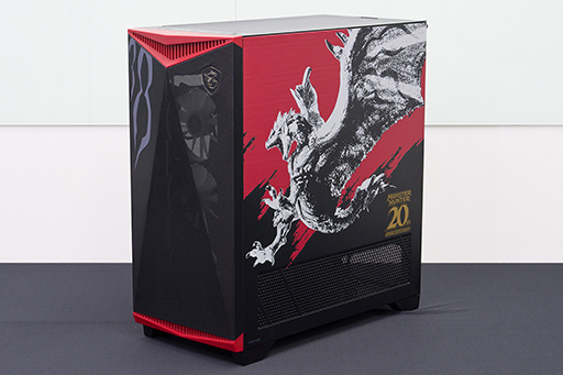 MSI×モンハン20周年記念」コラボのPCパーツでゲームPCを自作！ ファン