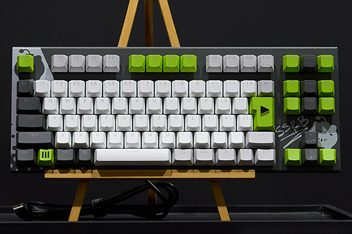 東プレのキーボード「REALFORCE GX1」が，ホロライブの獅白ぼたんさん