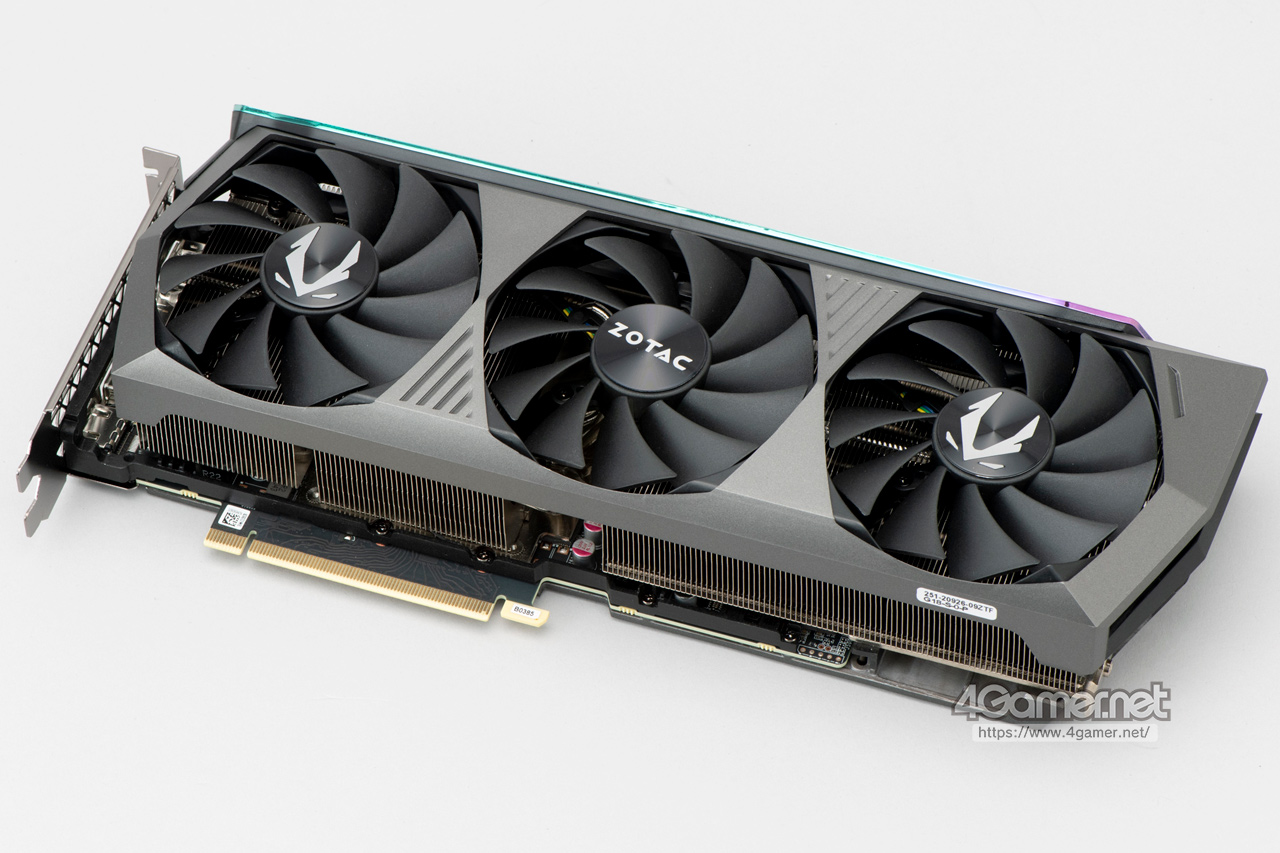 ZOTAC「GeForce RTX 3080 Ti AMP Holo」レビュー。新世代の“AMP”モデル