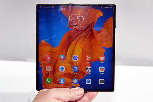 Huawei，5G対応の2つ折りスマートフォン「Mate Xs」を発表。5G対応の