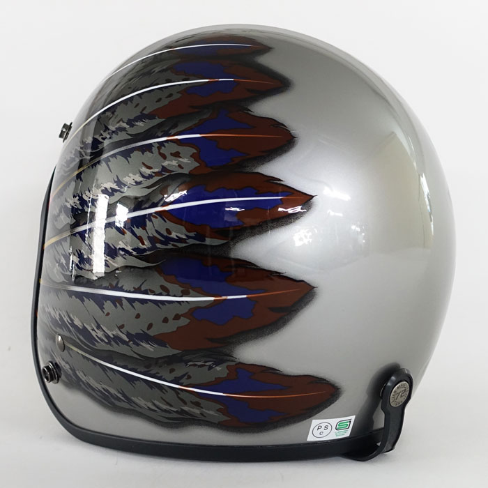 IWAKI Fifty one Feather Design | ジェットヘルメット | 72JAM ジャム