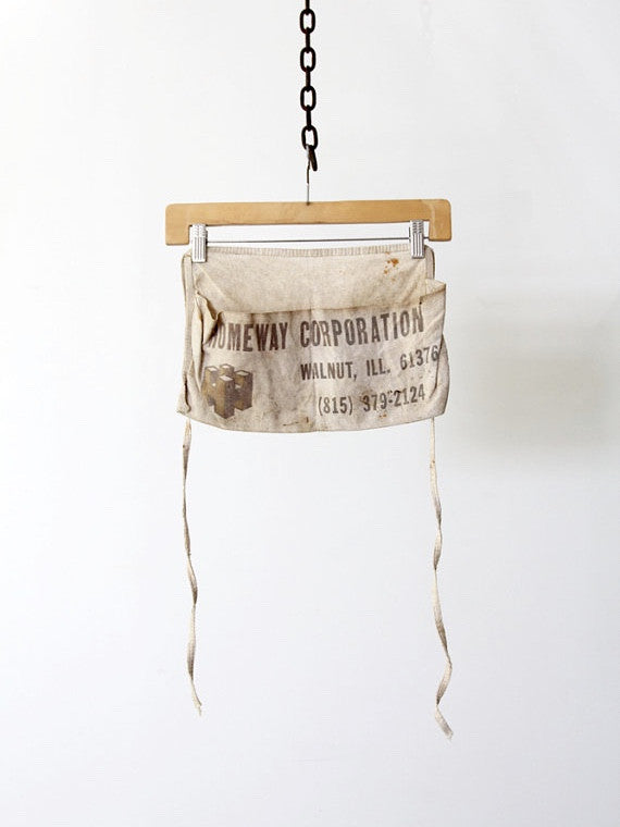 vintage work apron – 86 Vintage