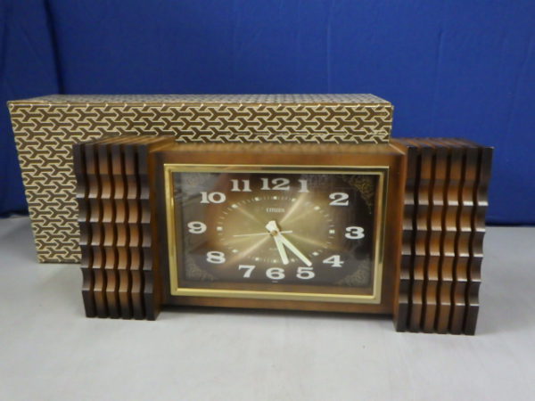 昭和レトロ CITIZEN シチズン 目覚まし時計 ゼンマイ式 置時計