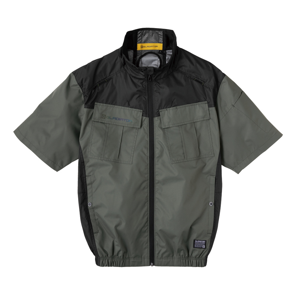 ボルトクール 日傘遮熱 半袖ブルゾン(ペルチェ ネックホール付) | 製品