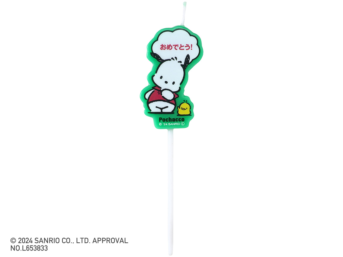 サンリオキャラクターズ キャンドル ポチャッコ | キャンドル | お菓子