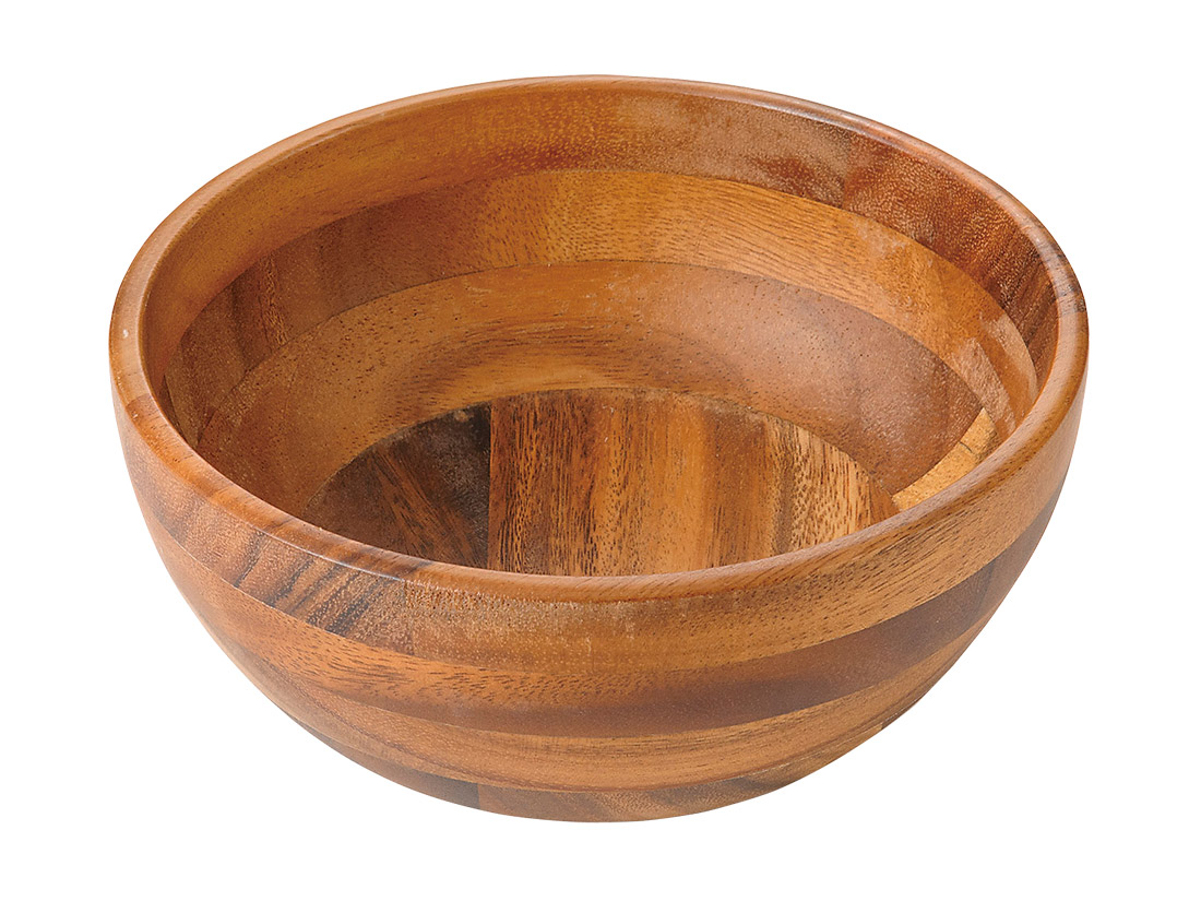 アカシア ラウンドボウル 20cm | 木製食器 | お菓子・パン材料